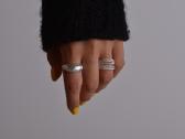 Sidabrinis ziedas - Silver plated Adjustable Rings - nuotraukos Nr. 10