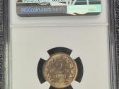 Lietuviški 1936 m. 2 centai. Ngc Rd 64. - nuotraukos Nr. 2