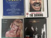 Dvd diskai su filmais. Tinto Brass. Kubrick.