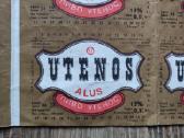 Senas ,Utenos" alaus etiketės lapas. - nuotraukos Nr. 3