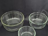 Pyrex 3 dydžių:1,75litro,1lir 0,5 Lkomplektasusa