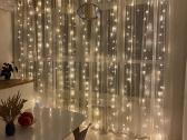 LED lempučių girlianda 6x3m