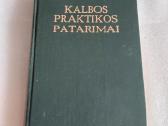 Kalbos praktikos patarimai