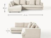 Kampinė sofa (kairinė) - nuotraukos Nr. 2