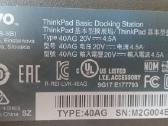 Lenovo Thinkpad jungčių stotelės, docking station - nuotraukos Nr. 5