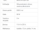 „Resun Bullet B 2000“ panardinamasis siurblys 30 W - nuotraukos Nr. 6