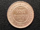 1 pensas 1919m. Australija