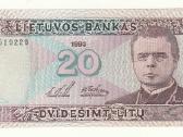 20 litų 1993
