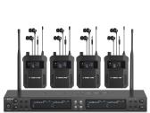 Uhf Mono 4 channels Wireless In-ear Monitor System