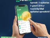 Naujiems klientams! Perlas Go 10 € nuolaidos kodas