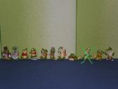 Kinder siurprizo kolekcines figureles krokodilai