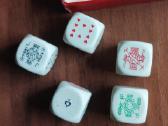 Poker dice / Pokerio kauliukų rinkinis ,karo metų - nuotraukos Nr. 4