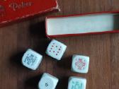 Poker dice / Pokerio kauliukų rinkinis ,karo metų - nuotraukos Nr. 6