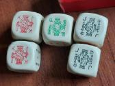 Poker dice / Pokerio kauliukų rinkinis ,karo metų - nuotraukos Nr. 7