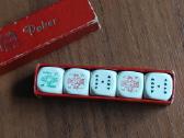 Poker dice / Pokerio kauliukų rinkinis ,karo metų - nuotraukos Nr. 9