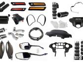Naujos Harley Davidson Electra motociklų dalys