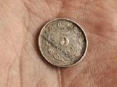Meksika 5 sentavai 1904 sidabras