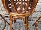 Vintažinės mid century ratango baro kėdės - nuotraukos Nr. 8