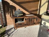 Kamado stalas iš degintos medienos, Kamado griliai - nuotraukos Nr. 13