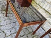 Vintažinis mid century tikmedžio kavos staliukas - nuotraukos Nr. 2