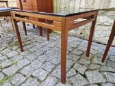 Vintažinis mid century tikmedžio kavos staliukas - nuotraukos Nr. 5