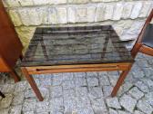 Vintažinis mid century tikmedžio kavos staliukas - nuotraukos Nr. 24