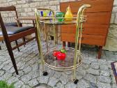 Vintažinis mid century serviravimo staliukas/baras - nuotraukos Nr. 5