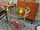 Vintažinis mid century serviravimo staliukas/baras - nuotraukos Nr. 11