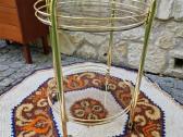 Vintažinis mid century serviravimo staliukas/baras - nuotraukos Nr. 12