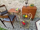 Vintažinis mid century serviravimo staliukas/baras - nuotraukos Nr. 13