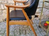 Vintažinis mid century bukmedžio masyvo krėslas - nuotraukos Nr. 4