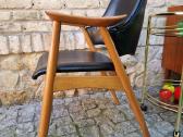 Vintažinis mid century bukmedžio masyvo krėslas - nuotraukos Nr. 6