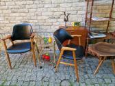 Vintažinis mid century bukmedžio masyvo krėslas - nuotraukos Nr. 35