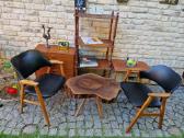 Vintažinis mid century bukmedžio masyvo krėslas - nuotraukos Nr. 36