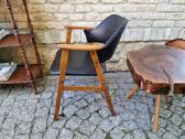 Vintažinis mid century ąžuolo masyvo fotelis - nuotraukos Nr. 10