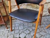 Vintažinis mid century ąžuolo masyvo fotelis - nuotraukos Nr. 14