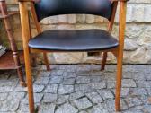 Vintažinis mid century ąžuolo masyvo fotelis - nuotraukos Nr. 23