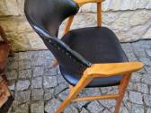 Vintažinis mid century bukmedžio masyvo krėslas - nuotraukos Nr. 7