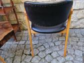 Vintažinis mid century bukmedžio masyvo krėslas - nuotraukos Nr. 9