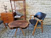 Vintažinis mid century bukmedžio masyvo krėslas - nuotraukos Nr. 10