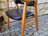 Vintažinis mid century bukmedžio masyvo krėslas - nuotraukos Nr. 15