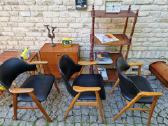 Vintažinis mid century bukmedžio masyvo krėslas - nuotraukos Nr. 18