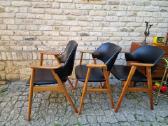 Vintažinis mid century bukmedžio masyvo krėslas - nuotraukos Nr. 23
