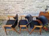 Vintažinis mid century bukmedžio masyvo krėslas - nuotraukos Nr. 31