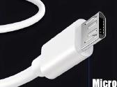 Naujas iš Usb A į micro usb baltas laidas 80cm - nuotraukos Nr. 2