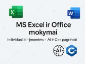 Individualūs, 2 žmonių grupės ir įmonių mokymai