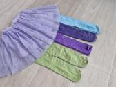 Plonos spalvotos pėdkelnės 122-128cm, 5vnt - nuotraukos Nr. 4