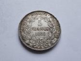 1850 5 frankai Prancuzija