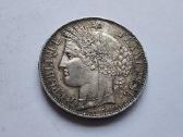 1850 5 frankai Prancuzija - nuotraukos Nr. 2