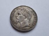 1867 5 frankai Napoleonas Prancuzija